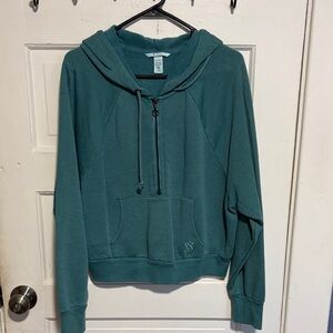 Victoria's Secret Teal Zip-Up Hoodie